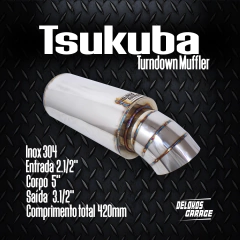 Abafador Inox Tsukuba Delokos Garage