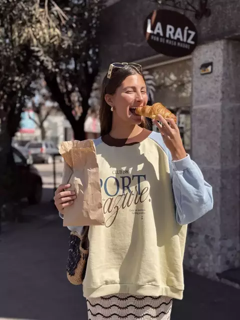 Ss26| the Port azure buzo - comprar online