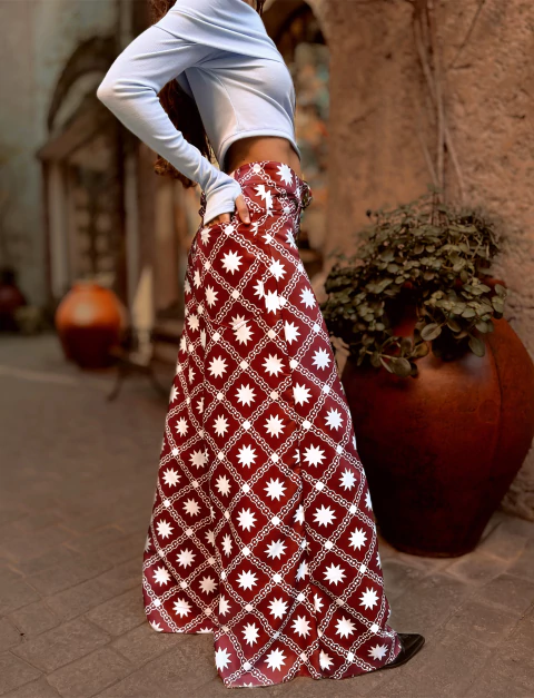 Aw25| the Moss chain pant - comprar online