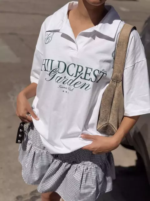 Ss26| the Hildcrest polo tee - comprar online