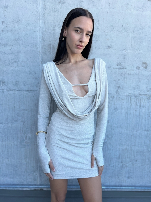 Aw24| The Paris Lurex Dress thumbnail 2