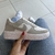 TÊNIS CINZA E BRANCO