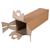 Caja Micro Papel Maletin 1 Botella 10x10x36h cm x 25u en internet