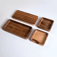 BANDEJA ORGANIZADORA PARA ESCRITÓRIO EM MADEIRA na internet