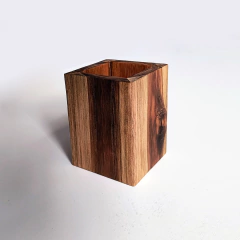 PORTA LÁPIS E CANETA EM MADEIRA na internet