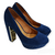 ZAPATO DAMA C/PLATAFORMA Y TACO PALO (1217.101)