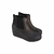 BOTA CORTA TACO CHINO CUERO C/CIERRE Y ELASTICO FRAGOLA (71-0844-08)