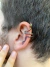 Fake piercing Snake