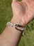 Pulseira Cordão Elos Transparente na internet