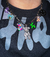 Colar Pingentes Charms Wonderland - comprar online