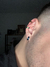 Mix 5 piercings de pressão no aço