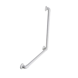 BARRAL FIJO L PVC 70CM BLANCO