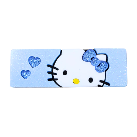 Acrílico para Hair Clip Hello Kitty 60*20mm | 2 unidades