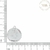 Pingente Medalha Cavalo 25mm | Zamac - comprar online