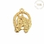 Pingente Cavalo & ferradura 22*37mm | Zamac - comprar online