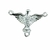 Entremeio Espirito Santo 34*24mm | Zamac - comprar online