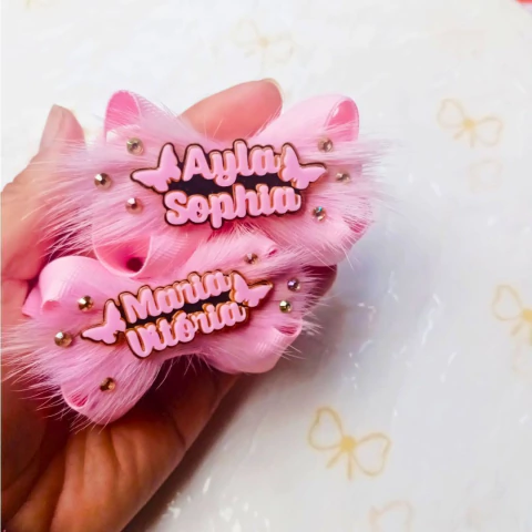 Nome Acrílico Decorado 50mm | Personalizado