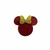Aplique Cabeça Minnie com Laço 40x35mm | Acrílico - comprar online