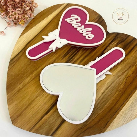 Espelho Barbie 150mm | Acrílico