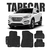 Kit Tapete Tucson Ano 2004 a 2024 Carpete Boucle Borda em Viés