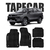 Kit Tapete Hilux SW4 1997 a 2024 em Carpete Boucle Borda em Viés - Tapecar Tapetes Automotivos