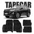 Kit Tapete Tiggo 7 Pro 2019 A 2024 Carpete Boucle Borda em Viés