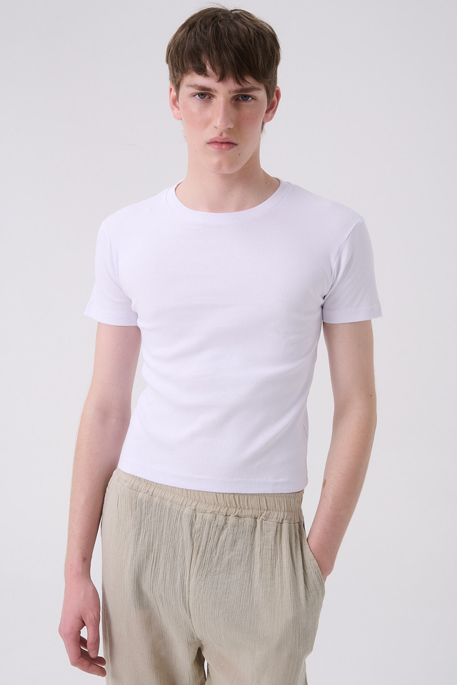 Remera Baby Tee Morley Blanca thumbnail 2