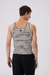 Musculosa Morley Cropped Rayada Negro y Crudo en internet
