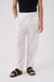 Pantalón Bambú Off White - comprar online