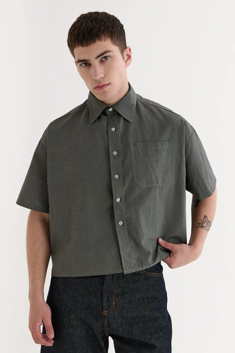 Camisa Work Gris - comprar online