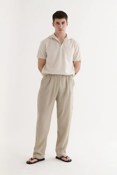 Pantalón Bambú Pistacchio - comprar online