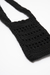 Cross Bag Crochet Negra
