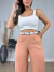 Cropped Jeans cor OFF - comprar online
