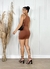 Vestido Basic marrom - comprar online