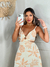 Vestido Eliza cor off com estampa nude na internet