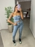 Calça Jeans skinny com lycra
