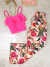 Calça Jade estampa floral - comprar online