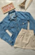 Camisa jeans oversized na internet