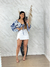 Shorts-saia alfaiataria branco
