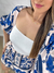 Conjunto Pérola cardigan + shorts saia - Karla Prando Boutique