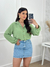 Saia jeans lavagem clara na internet