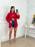 Camisão com top vermelho