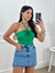 Shorts-saia jeans edição especial - Karla Prando Boutique