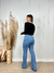 Calça flare acompanha o cinto - comprar online