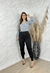 Blusa transpassada cinza