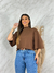 Blusa Joana cor marrom na internet