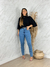 Blusa Joana cor preta - comprar online