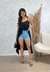 Bata Boho chic preta na internet