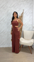 Macacão cargo marrom - Karla Prando Boutique