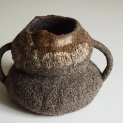 VASIJAS EN FIELTRO - curso online - Micaela Losada